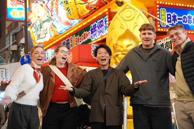 [1 Group Only] Osaka Street Food Tour for Family - The 3-hour plan: Shinsekai, Shinsekai, then Namba izakaya life