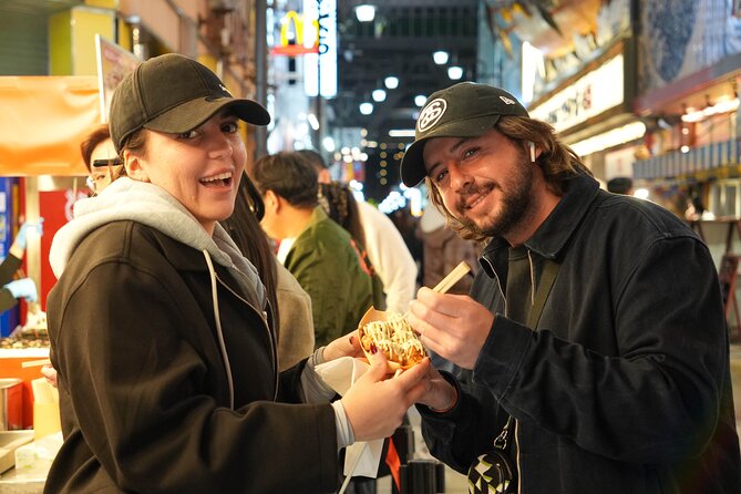 [1 Group Only] Osaka Street Food Tour for Family - Shinsekai time: Tsutenkaku Tower photos and the retro-street feeling
