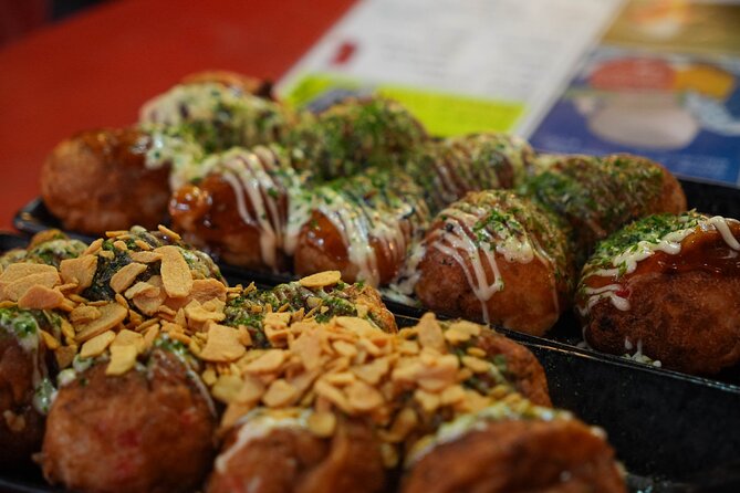[1 Group Only] Osaka Street Food Tour for Family - Food included: takoyaki, plus the kind of street snacks you may find