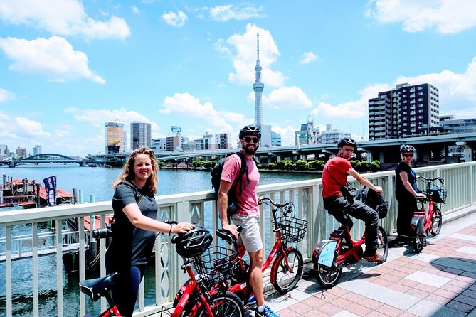 3h Tokyo E-Bike Tour: Hidden Gems, and Local Life with guide - Guides make the difference, and the names you might meet