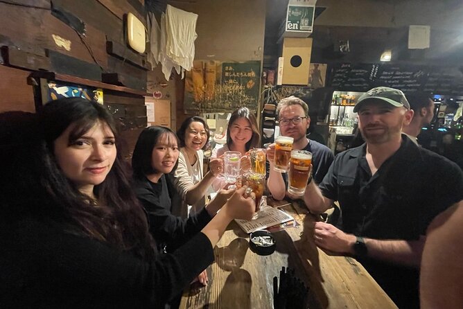3Hour Osaka Pub Crawl Bar Hopping Nightlife Guided Tour in Namba - How the guided setup changes your night (in a good way)