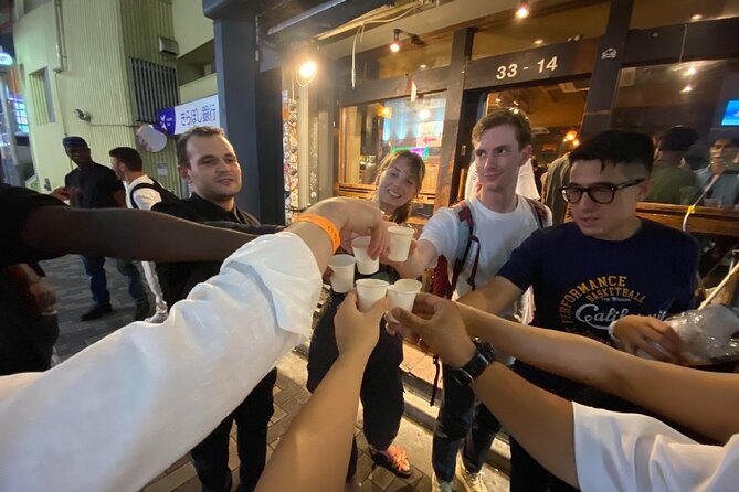 3Hour Osaka Pub Crawl Bar Hopping Nightlife Guided Tour in Namba - The HUB Shinsaibashi opener: easy, social, and fast to order