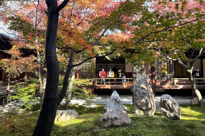 4.5-Hour Kyoto Bike Tour with Lunch and UNESCO Zen Temples - Lunch at a Kyoto Teahouse Near Shōgōin Nishimachi