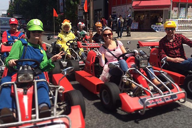 Akihabara: Go-Kart Experience with Local Guide in Tokyo - Safety briefing first, then you get the wheel