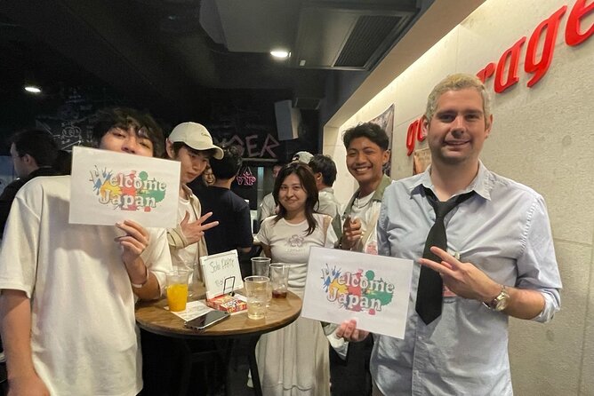 All You Can Drink Meet Locals Adventure Osaka International Party - One location, standing style, and why that helps