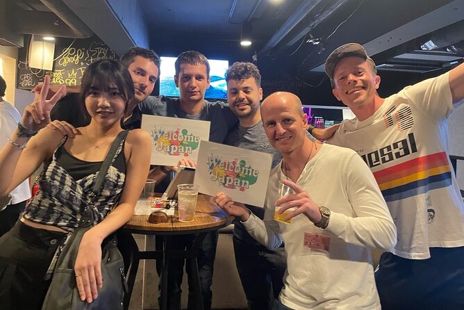 All You Can Drink Meet Locals Adventure Osaka International Party - The social mechanics: wristbands, profile cards, and board games