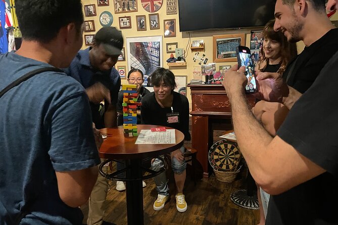 AllWeCanDrink "Can Come Alone" Shibuya Friending Party Experience - 7:30 to 8:00 pm: check-in, name tags, and your first drink