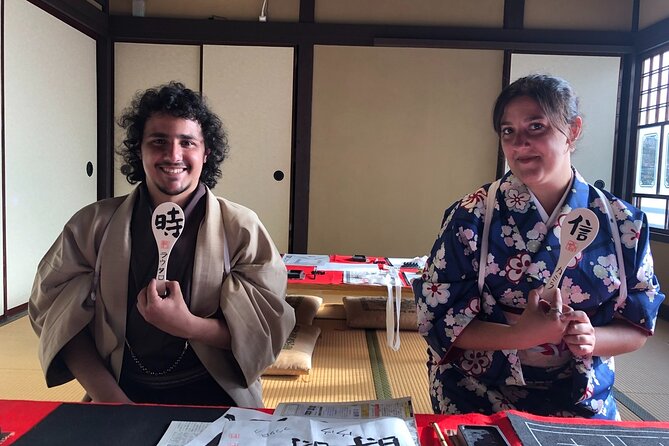 An Amazing set of Cultural experience: Kimono, Tea Ceremony and Calligraphy - Miyajima and Tokuji, the setting that makes it feel real