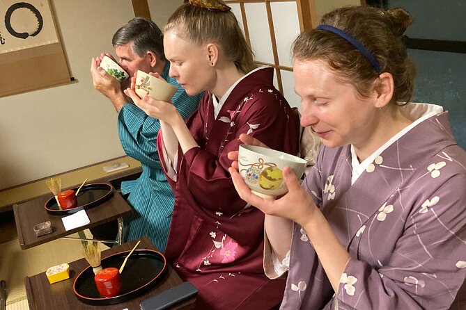 An Amazing set of Cultural experience: Kimono, Tea Ceremony and Calligraphy - Calligraphy practice, including names and simple kanji