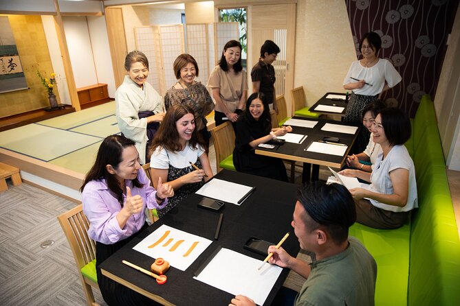 Asakusa Calligraphy Workshop Craft Your Own Art in Tokyo - Meeting at Tokyo Tourist Lounge Asakusa (And What to Do First)