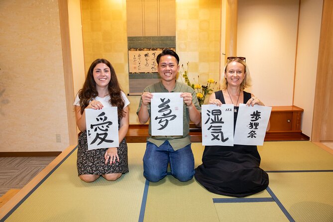 Asakusa Calligraphy Workshop Craft Your Own Art in Tokyo - A Quick Tip on Timing and Instructor Support (Mei’s Example)