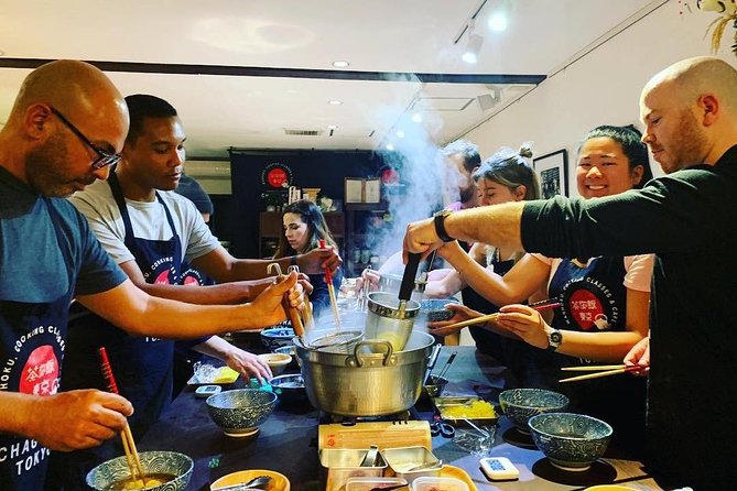 Asakusa Classic Ramen & Crispy Gyoza Cooking Class - Building the ramen broth and toppings without getting lost