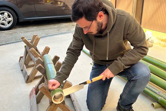 Bamboo LED Lantern Making Experience in Kyoto Arashiyama - Tools, safety, and what beginners should expect