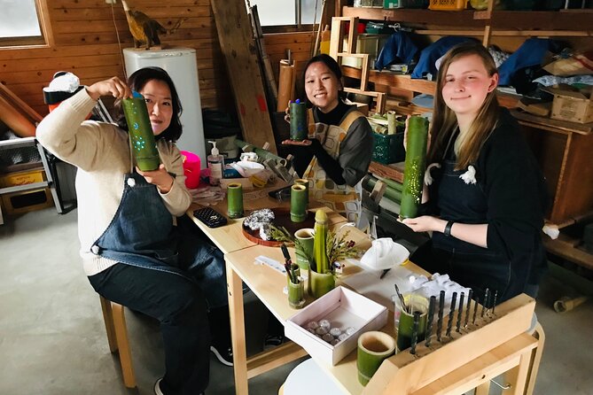 Bamboo LED Lantern Making Experience in Kyoto Arashiyama - Who should book this and who might skip it