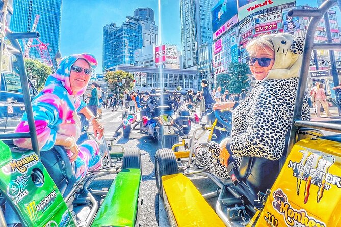 Best Go Kart Experience in Shibuya Crossing with Iconic Photos - Meeting at Monkey Adventure Kart Shibuya: what your first 15 minutes should feel like