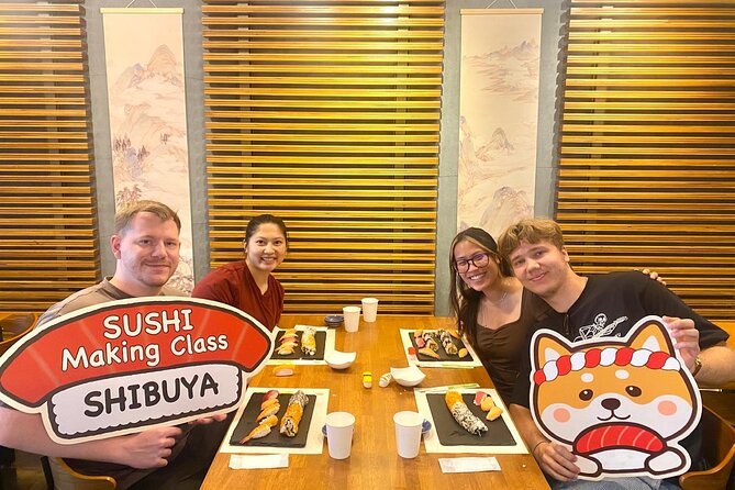 Best Sushi Making Class in Tokyo: Sushi Making Class Shibuya - California roll making, where technique becomes muscle memory