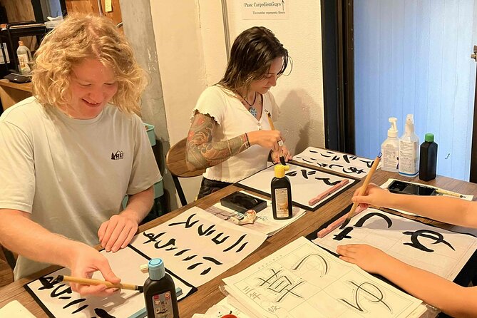 Calligraphy Culture SHODO Experience in Tokyo - Entering the Classroom Near Iriya, Ueno, and Asakusa