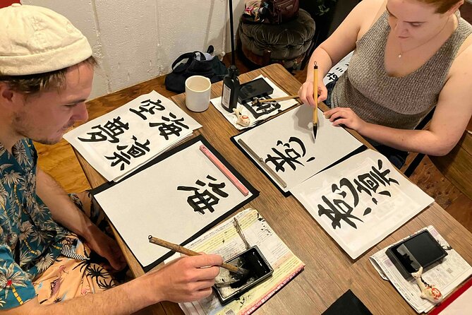 Calligraphy Culture SHODO Experience in Tokyo - What Supplies You Get, and What You Take Home
