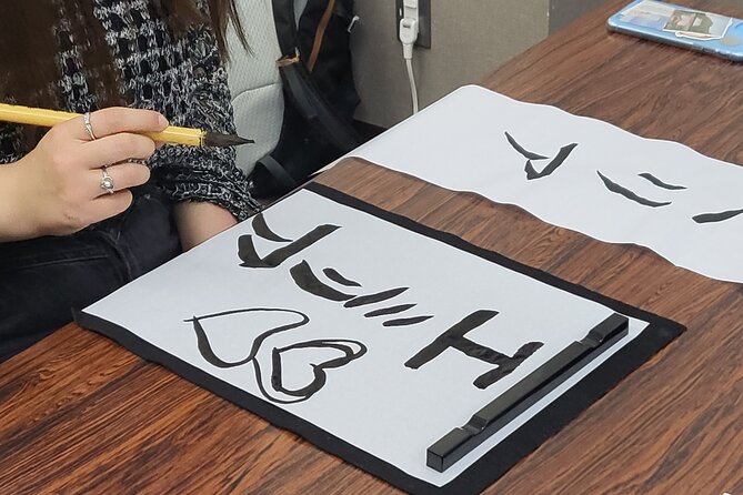 Calligraphy Workshop in Namba, Dotonbori - What You Actually Do During the 2-Hour Class