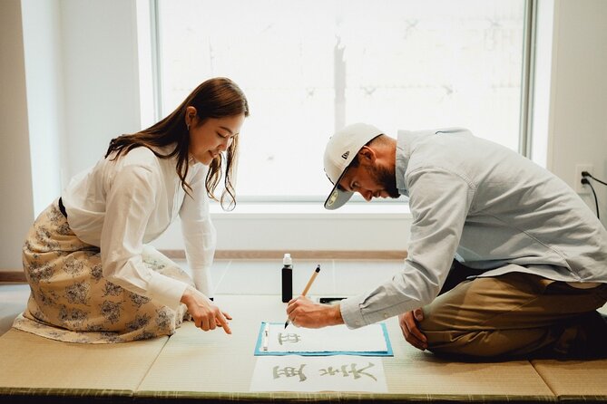 Calligraphy Workshop in Namba, Dotonbori - What You Learn in Shodo Beyond Just Drawing Letters