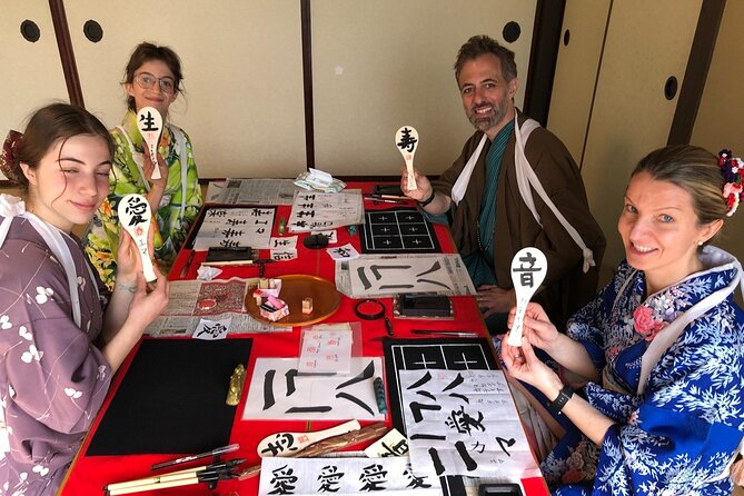 Cultural Activities :Kimono, tea ceremony, Calligraphy and Amulet - Price and value: does $171.73 make sense for three activities?