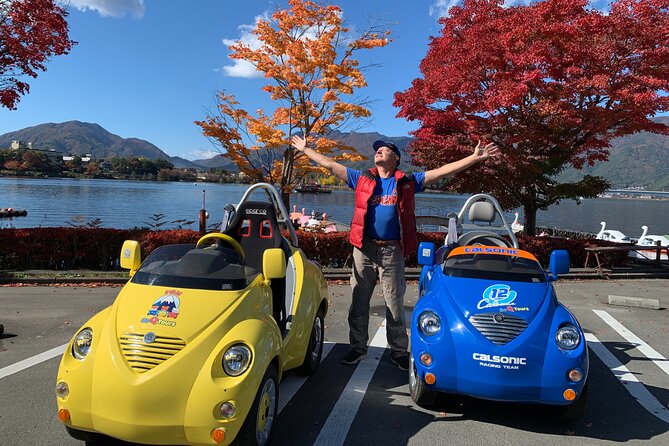 Cute & Fun E-Car tour following guide around Lake Kawaguchiko - Key highlights I’d plan around