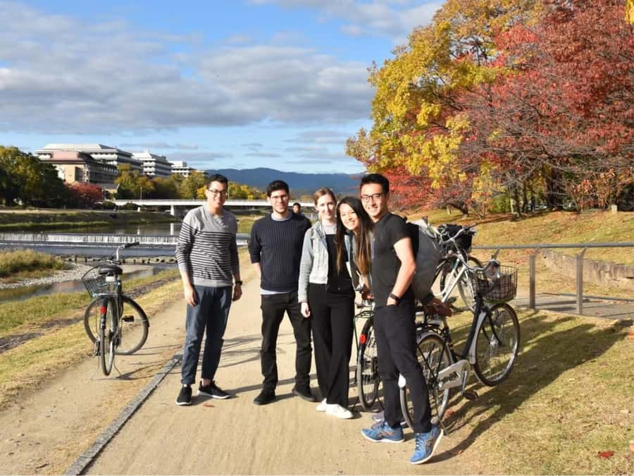Cycle Kyoto's Hidden Gems & Gion Stroll - The bike portion: riverside calm, spring water, then major sights