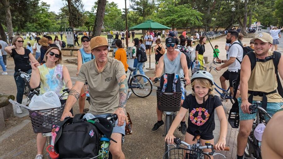 E-Bike Nara Highlights - Todaiji, Knives, Deer, Shrine - Kikuichimonjushirokanenaga honten and Learning Japanese Cutlery