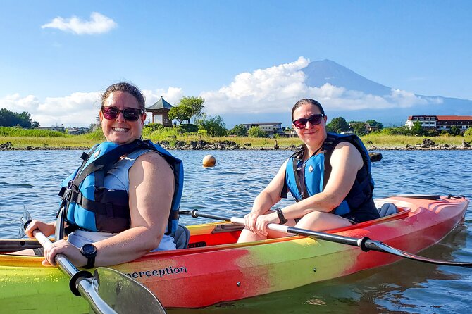 Early Morning Kayaking With Views of Mt Fuji at Lake Kawaguchiko - Guided Kayaking, Not Just Kayak Rental Time
