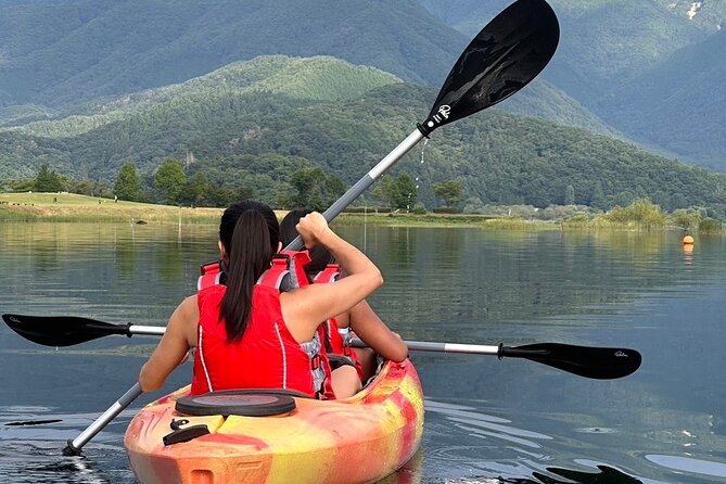 Early Morning Kayaking With Views of Mt Fuji at Lake Kawaguchiko - Meeting at NaturaBase, then Practicing Your Paddle
