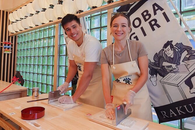Experience Big soba knife Soba Making Class in Tokyo Kappabashi - Where the class happens, and how to plan your timing from Asakusa