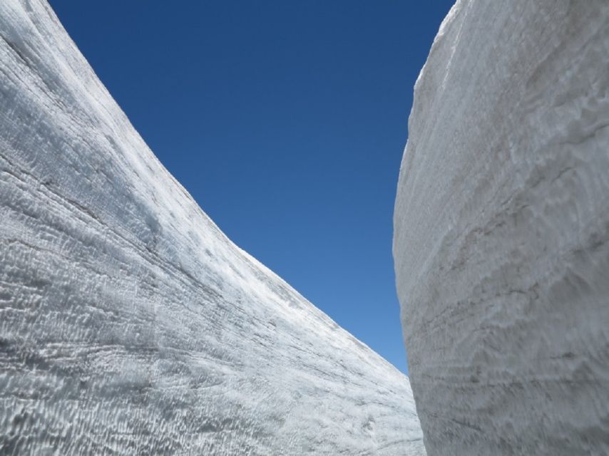 From Nagano: Tateyama-Kurobe Alpine Route - The Kanden Tunnel Trolley Bus: Cold Air, Iron Rails, Big Change