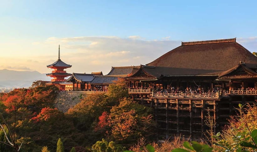 From Osaka: Nara Deer & Kyoto Kiyomizudera Sightseeing Tour - Kiyomizudera UNESCO visit: your longest stop for a reason