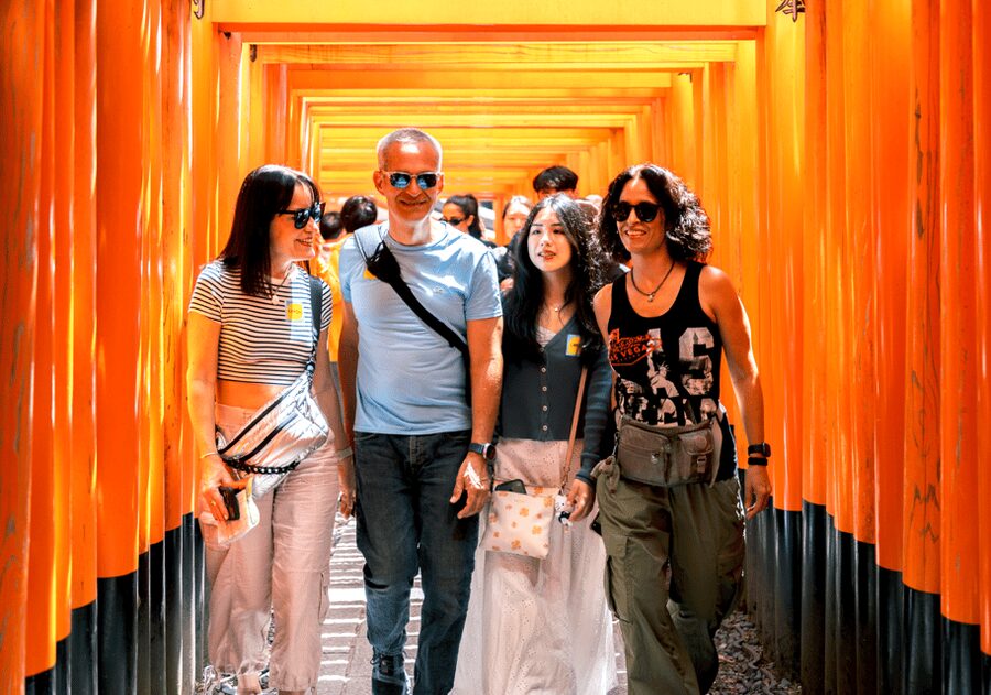 From Osaka: Sagano Train Ride and Kyoto Guided Day Tour - Fushimi Inari: torii gates, fox statues, and stair fatigue