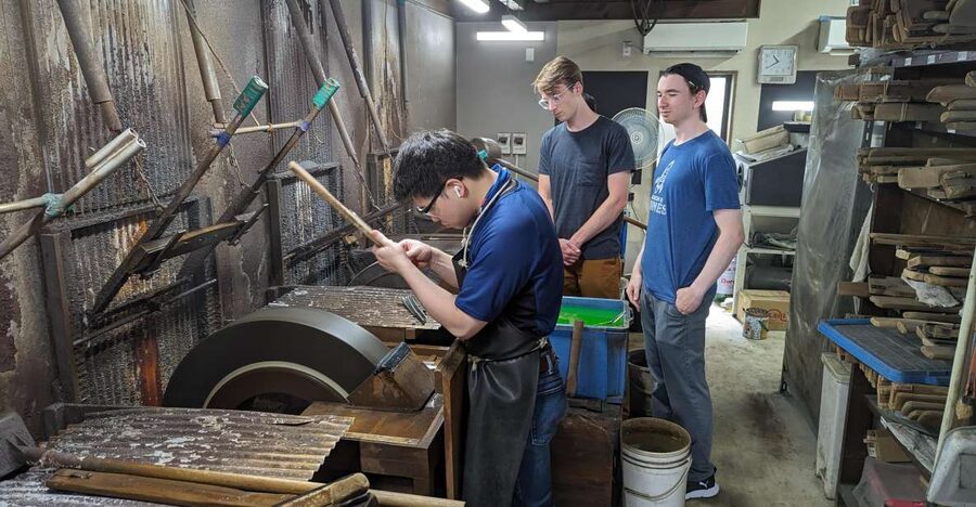 From Osaka: Sakai Knife Maker or Blacksmith Walking Tour - From Nankai Sakai Station to a sweet start in Sakai