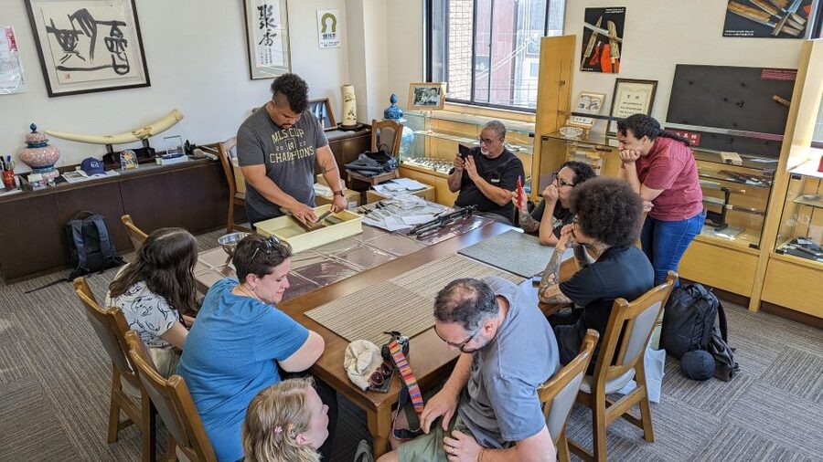 From Osaka: Sakai Knife Maker or Blacksmith Walking Tour - Learning traditional sharpening, so your knife improves at home