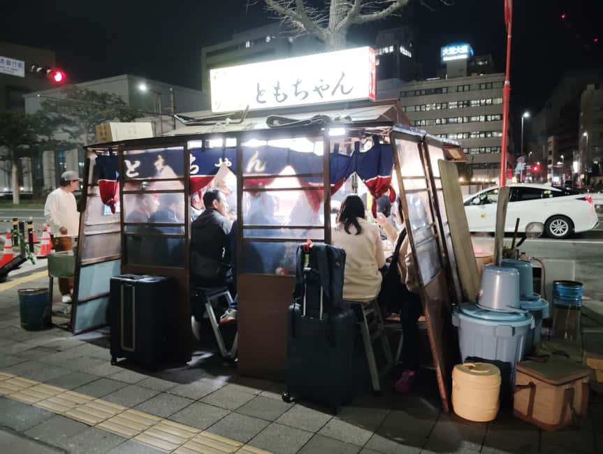 Fukuoka: Nakasu Food Stall Private Guided Tour with Tastings - Food Stalls in Two Stops: How the 1,000 Yen Subsidy Changes the Game
