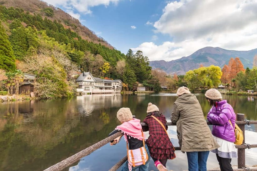 Fukuoka: Yufuin & Beppu Day Tour (Dazaifu / Brewery Options) - Dazaifu Tenmangu and Yufudake: spiritual scenery with academic vibes