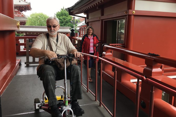 Full-Day Accessible Tour of Tokyo for Wheelchair Users - Sumida Park along the river: Skytree views and a needed reset