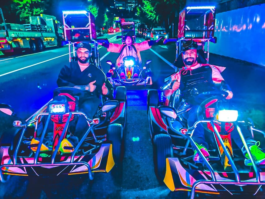 GINZA: Go Kart Experience with NEO GINZA - Ginza Go-Karts with NEO GINZA, costumes and real Tokyo icons