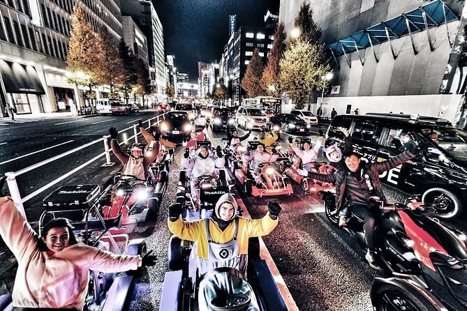 Guided Tokyo Go-Kart Tour: Tokyo Tower to Shibuya Crossing - Before you drive: safety briefing, training, and costume energy
