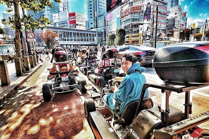 Guided Tokyo Go-Kart Tour: Tokyo Tower to Shibuya Crossing - The route: seven stops that turn famous Tokyo into a ride