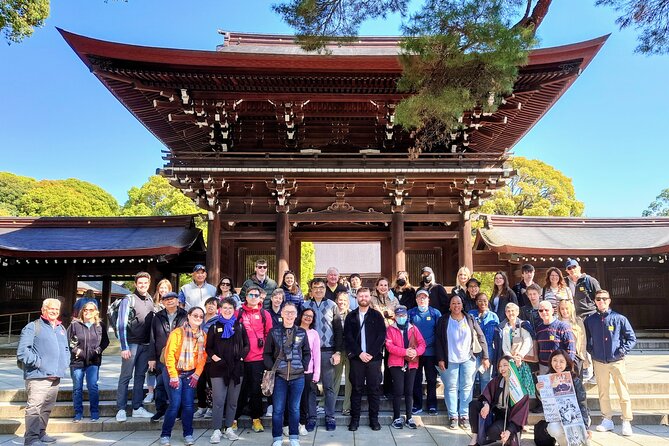 Half Day Sightseeing Tour in Tokyo - Meiji Jingu Shrine in the morning light, lush Shinto calm