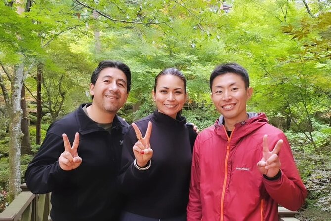 Hidden Fuji drive tour with a Local English speaking guide - Lake Shoji and Menkyo-kaiden: quiet views plus Yoshida udon