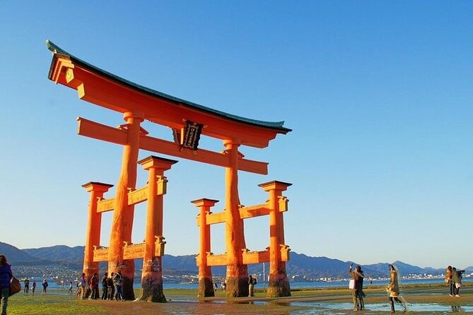 Hiroshima and Miyajima 1 Day Walking Tour - Miyajima first: torii views and the island feel