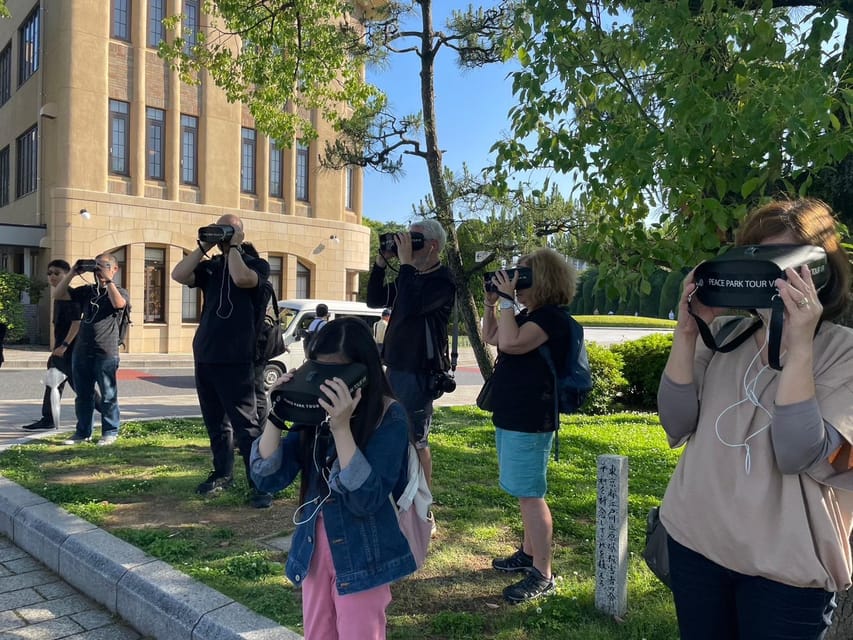 Hiroshima：Guided Virtual Tour/PEACE PARK TOUR VR - Guide-led field questions and end-of-tour dialogue