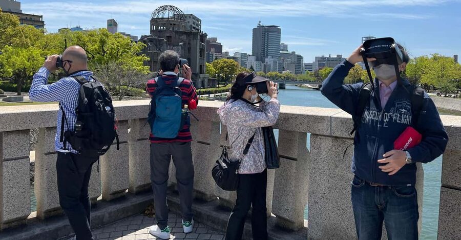 Hiroshima：Guided Virtual Tour/PEACE PARK TOUR VR - Atomic Bomb Dome: where VR changes the meaning of the view