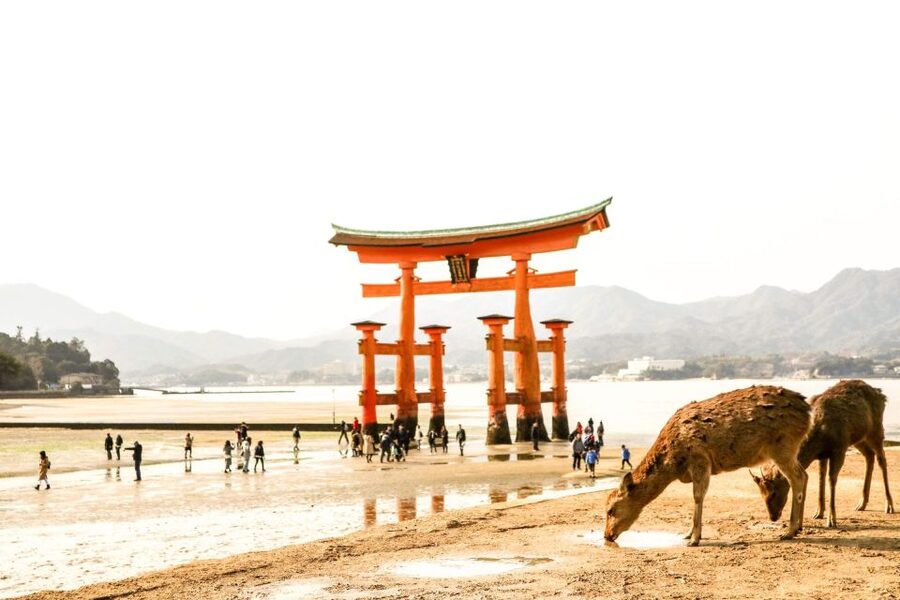 Hiroshima: Miyajima Peace Memorial Icons of Peace and Beauty - Atomic Bomb Dome to ferry, the best kind of transition
