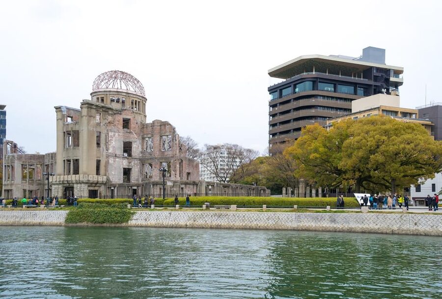 HIROSHIMA ORIZURU TOWER Admission Ticket - Café and shops inside the tower: seasonal drinks and Hiroshima souvenirs