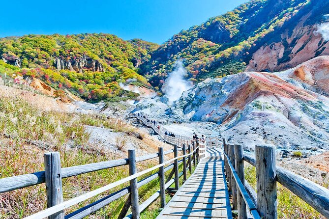 Hokkaido Noboribetsu Lake Toya, Otaru Panoramic Tour From Sapporo - Jigokudani Hell Valley: the geothermal hit you can smell